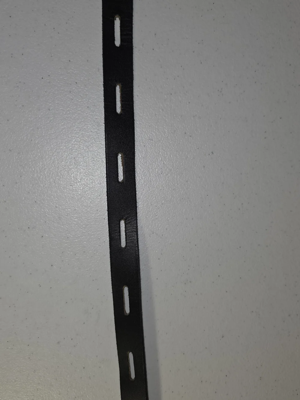 Time and Tru Black Leather Belt with Antiqued Brass Buckle Sz XL - Picture 9 of 16